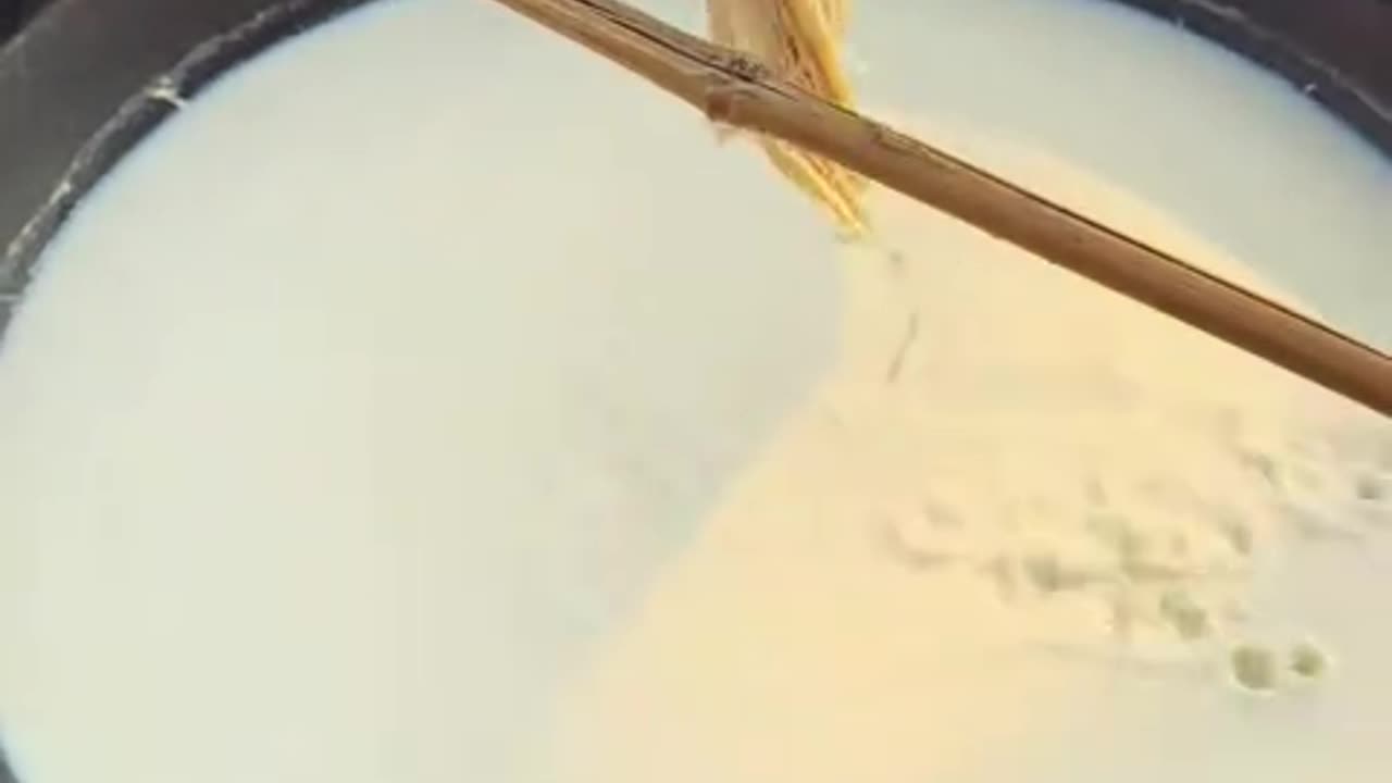 Make tofu flower