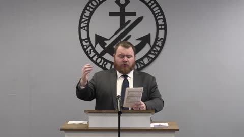 Proverbs 3 - Pastor Dillon Awes | Anchor Baptist Church