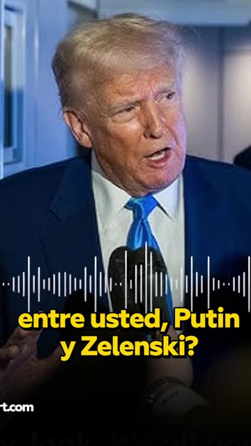 Trump sobre la reunión trilateral de Rusia, EE.UU. y Ucrania