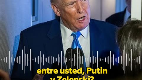 Trump sobre la reunión trilateral de Rusia, EE.UU. y Ucrania