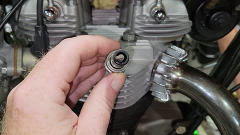 1968 Triumph Bonneville restoration part 28, Changing the oil, and checking the valve settings