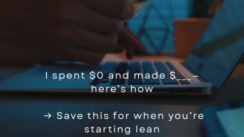 I Spent $0 And Made $___—Here’s How