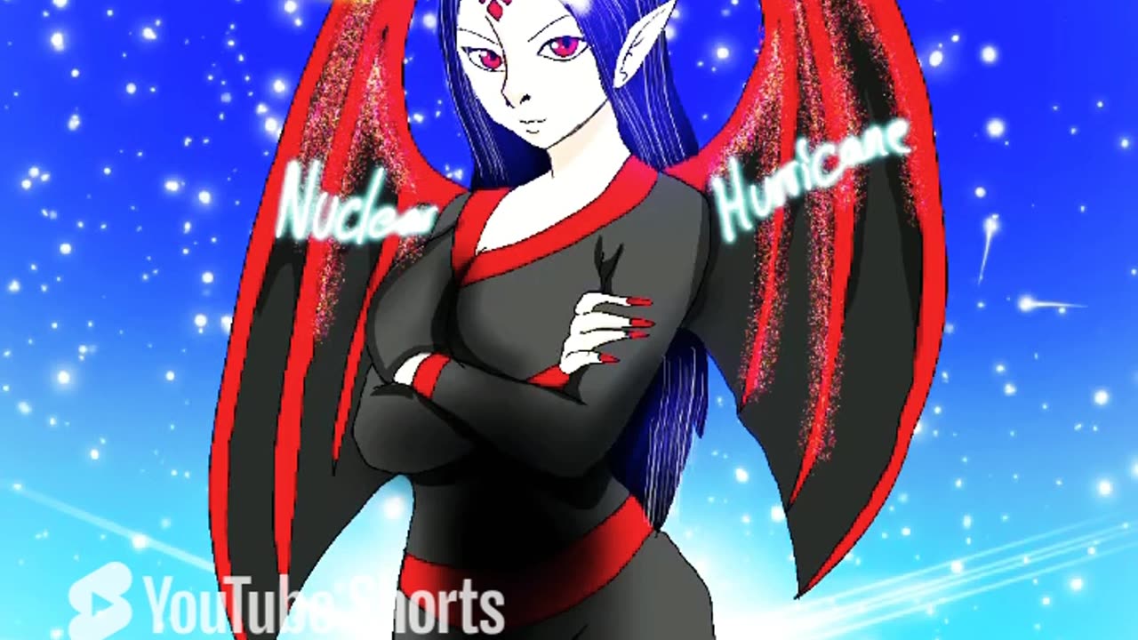 Oc speedpaint the vampire is with the Holy Spirit