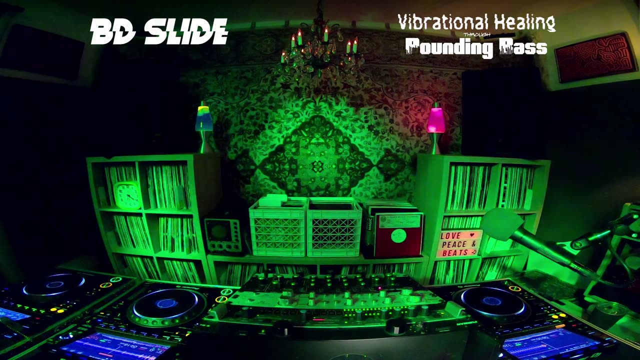 BD Slide, Live Underground House DJ, Vibrational Healing Through Pounding Bass, 3/11/25