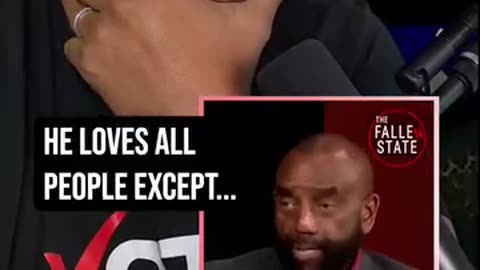 HE LOVES ALL PEOPLE EXCEPT black conservatives 🤡😅