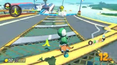 8_12_21 edition of Mario Kart 8 Deluxe. Racing with thegreatgq