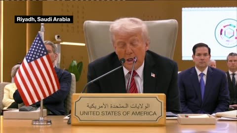 President Trump Delivers Remarks on Iran, Syria at the GCC Summit in Riyadh, May 14, 2025