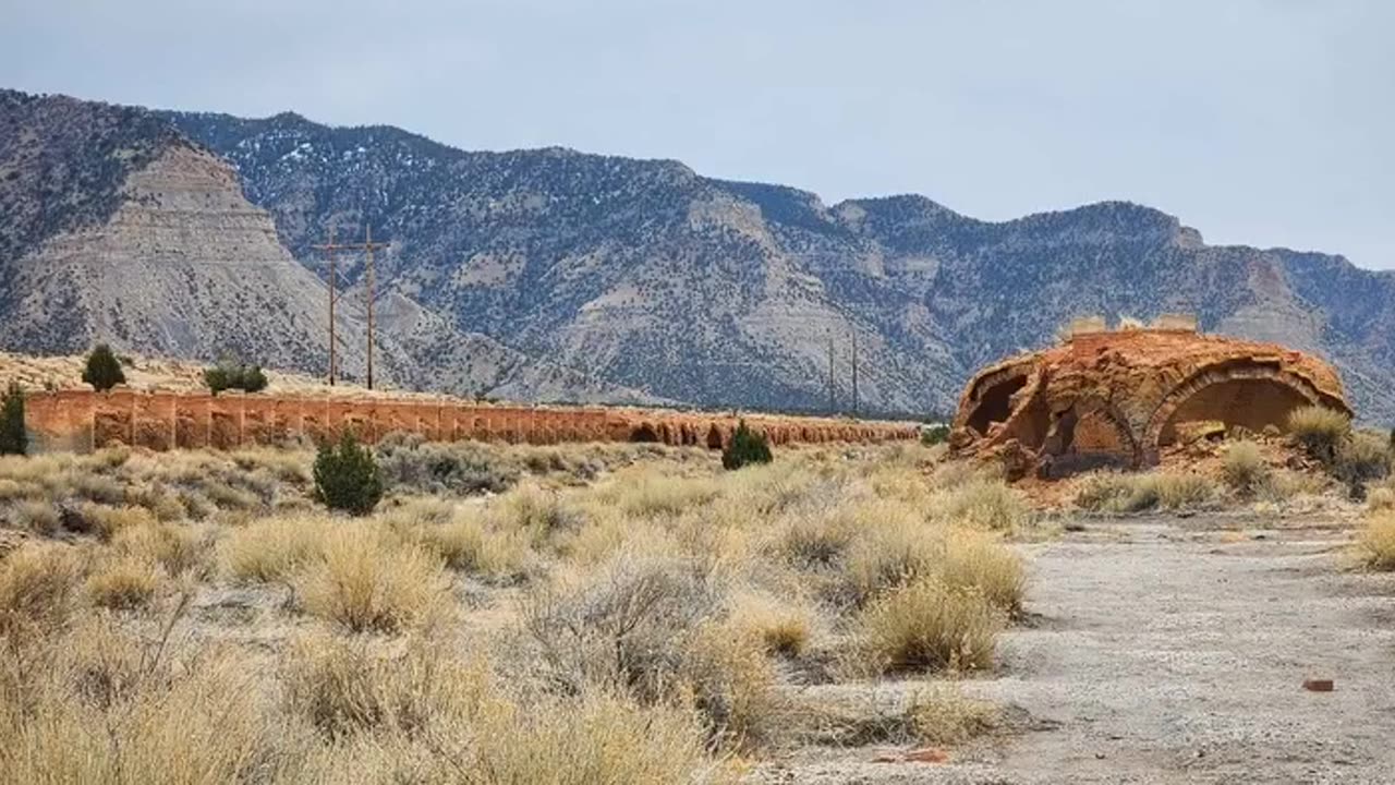 Ancient Coke Kilns in Carbon, Utah.