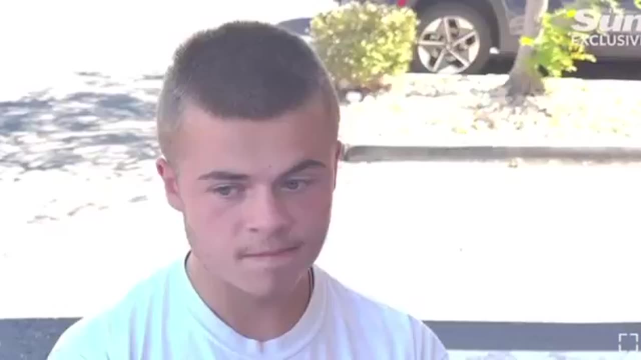 Tyler Robinson’s neighbor being interviewed