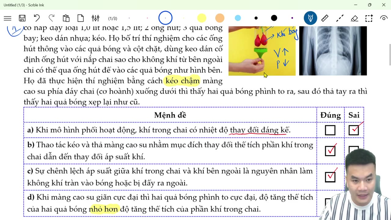 Live E Buổi 24 Mô hình thực tế khí lí tưởng