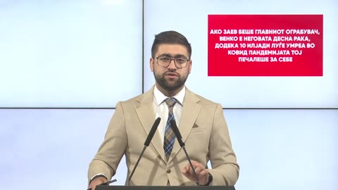 Ако Заев беше главниот ограбувач, Венко е неговата десна рака, додека 10 илјади луѓе умреа во КОВИД