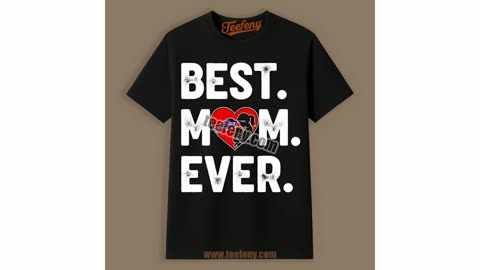 Buffalo Bills Best Mom Ever Heart Vintage Shirt