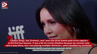 Nina Dobrev reveals bitter fight for equal pay on The Vampire Diaries
