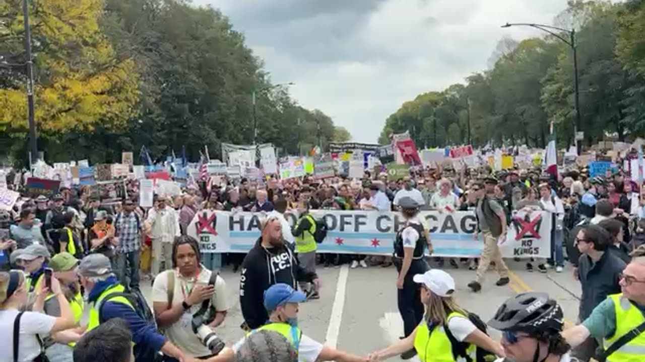 LIVE: “No Kings” Protest in Chicago