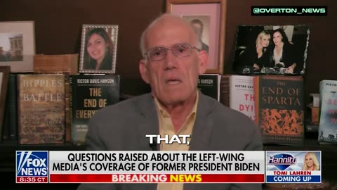 Victor Davis Hanson Exposes the Media’s Conveniently Timed Biden Cover-Up Script