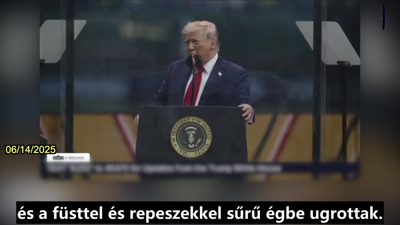 【HU】Trump: Az amerikai hadsereg szuronyokat döfött baljós birodalmak szívébe
