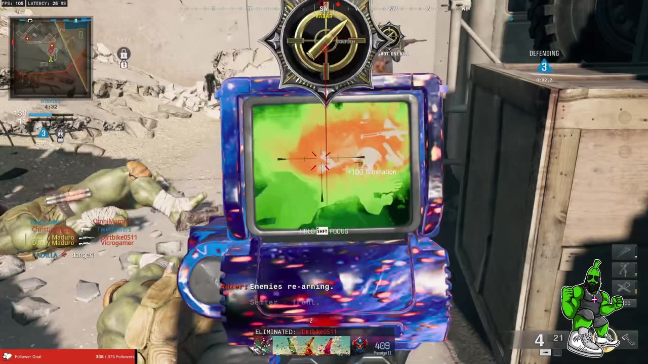 THERMAL SCOPE BROKE THE GAME AUDIO