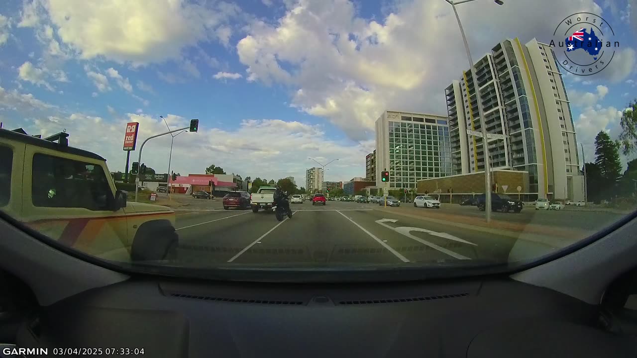 So because you were cut off that gives you the right to break road rules