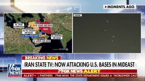 Iran launches attack on US base in Qatar in wake of strikes#news #Brekingnews