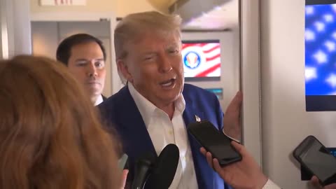 Trump says he doesn't want to see regime change in Iran