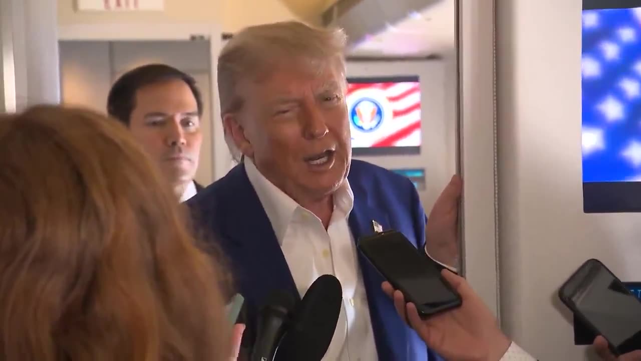 Trump says he doesn't want to see regime change in Iran