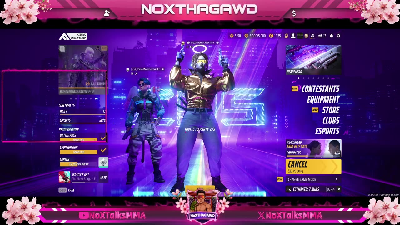 Sunday Noche w/NoX! THE FINALS Tourney's!