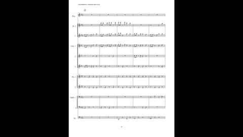 Louis Moreau Gottschalk – Pasquinade (Brass Octet+ Piccolo & 2 Flutes)