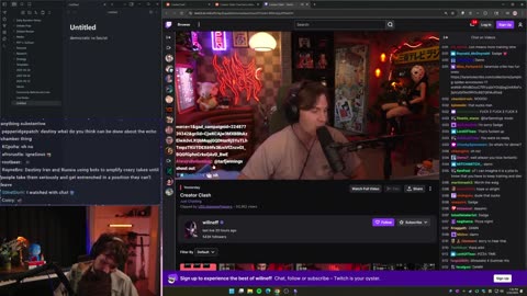 [Mirror] Destiny YouTube Stream