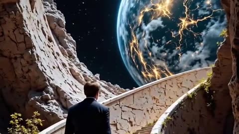 Climbing Toward a Broken World | Emotional Aesthetic Cinematic"