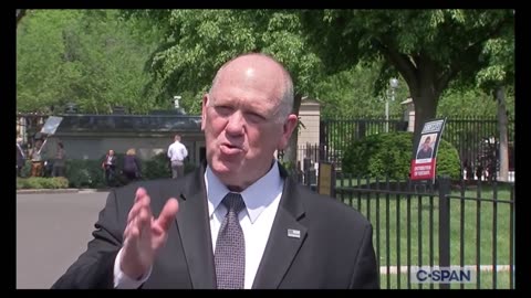 Tom Homan Speaks to Reporters at the White House