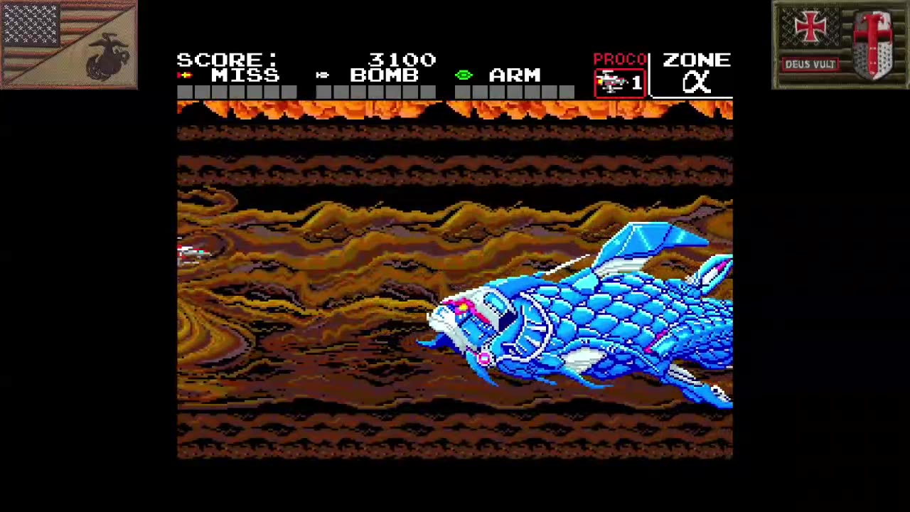 ダライアス・アルファ (SuperGrafx - 1990) [JP Only]