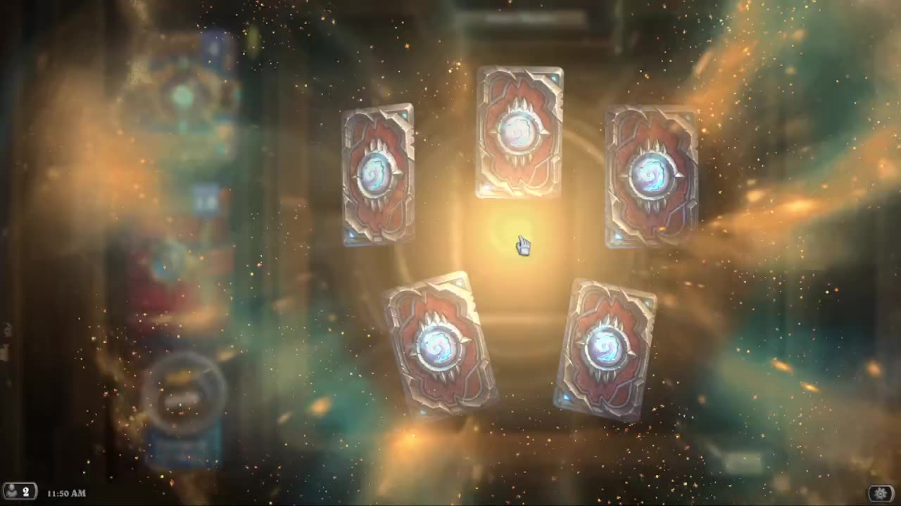 Hearthstone Pack Opening.