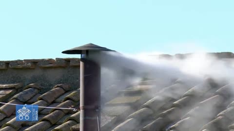 Vatican Crowd Erupts the Moment White Smoke Flew From Sistine Chapel Chimney