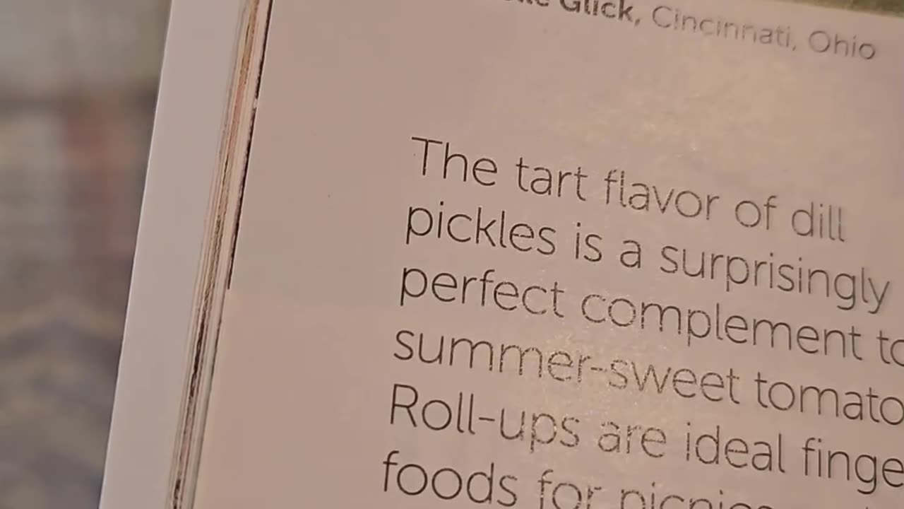 Recipe for Tomato and Pickle Roll Ups quick Summer lunch or snack