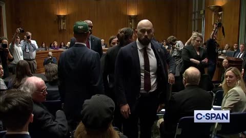Ben & Jerry’s co-founder Ben Cohen thrown out for heckling RFK Jr. during a hearing.