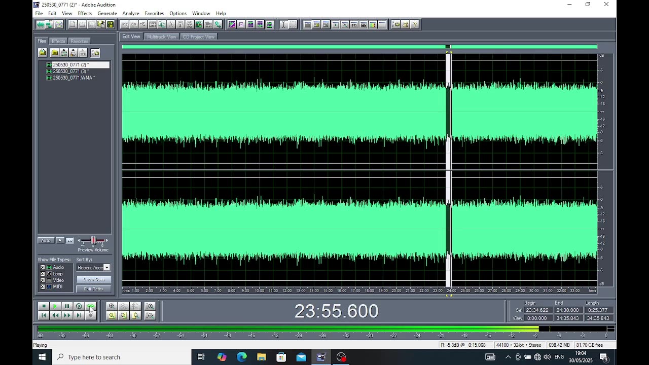 Under Water tesing with mic