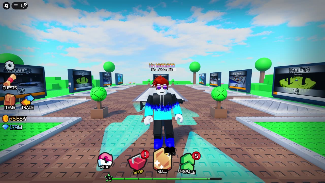 Roblox Zombies RNG (The End - Wave 1 to 61) Gameplay