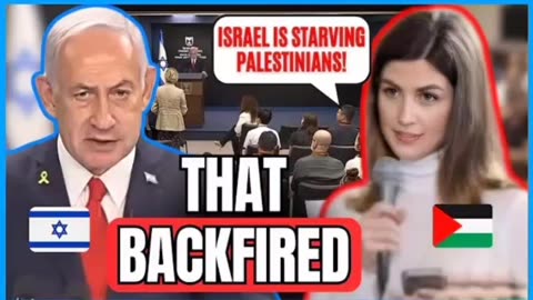 This Woman Question PM Nathanyahu and was immediatly left speechless