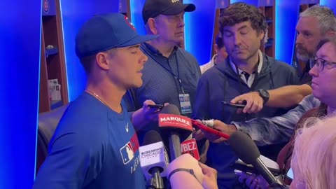 Cubs rookie Matt Shaw says he doesn't regret skipping his game to attend Charlie Kirk's memorial.