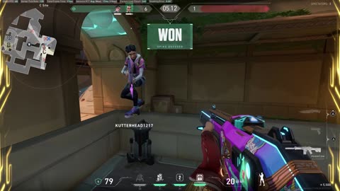 CHAMBER'S ULT WON THE ROUND