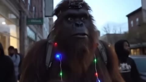 Gorilla Swiss cheesed