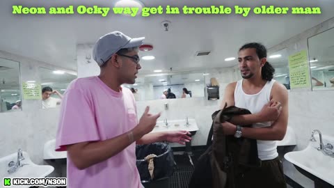 Neon && Ocky Way get in trouble by older man