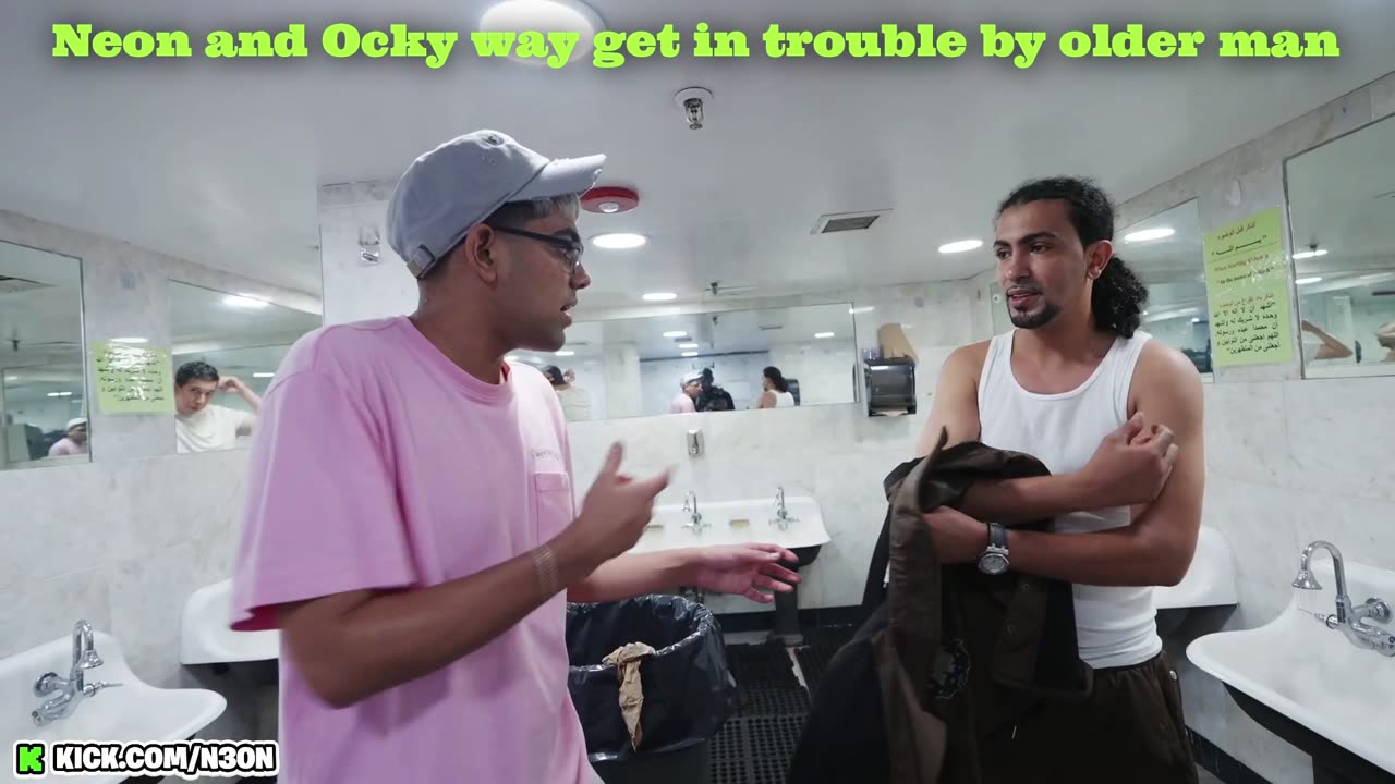 Neon && Ocky Way get in trouble by older man