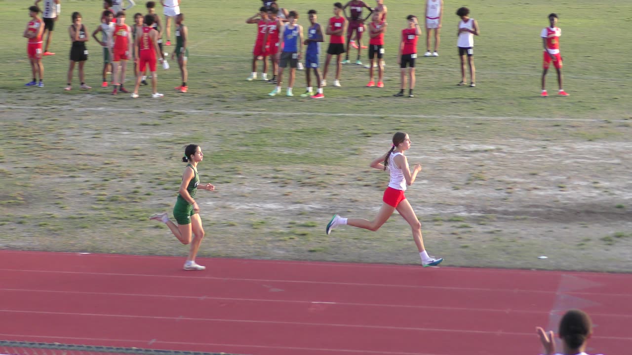 Girls 800m Run Final Section 2 Final 2025 FHSAA 4A District 15