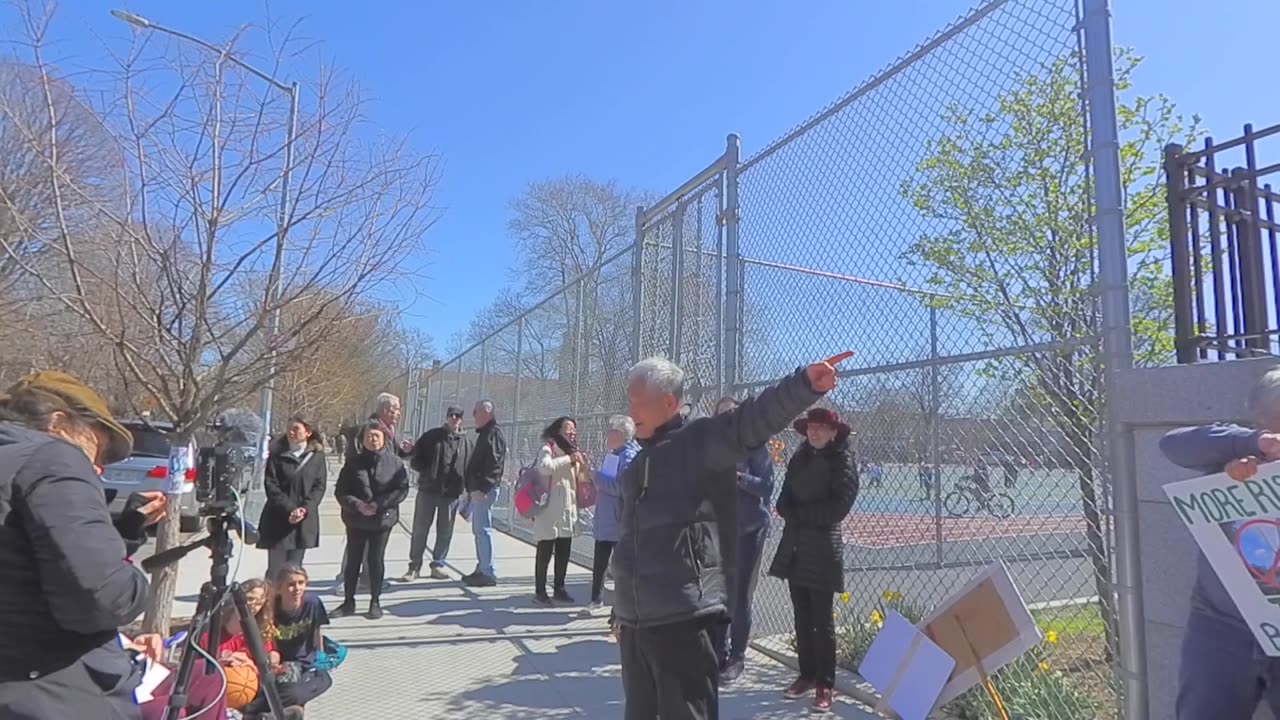 RALLY TO OPPOSE THE INSTALLATION OF A 5G TOWER-PS-144-QUEENS 4-2-25