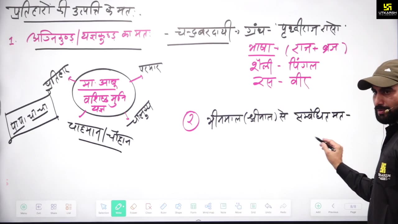 22 (राजस्थान का इतिहास - नरेश सर ) Part-1 गुर्जर प्रतिहार वंश 03-April