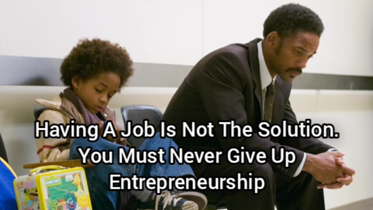 Jobs Aren't The Solution. I'll Never Stop Going For Entrepreneurship