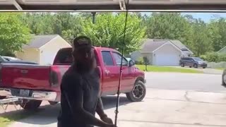 How to store your fishing poles.