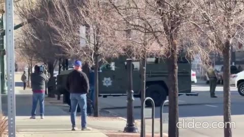 A FULL ARMORED CONVOY FOR ONE MAN - TYLER ROBINSON FIRST HEARING