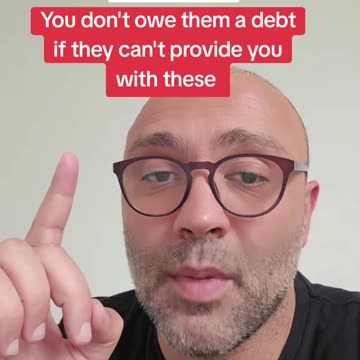 You don't owe them debt if they can't provide you with this information